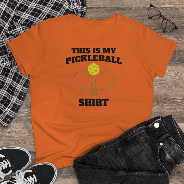 Women's T-Shirt - This Is My Pickleball Shirt