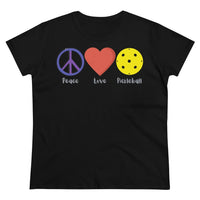 Women's T-Shirt - Peace Love Pickleball