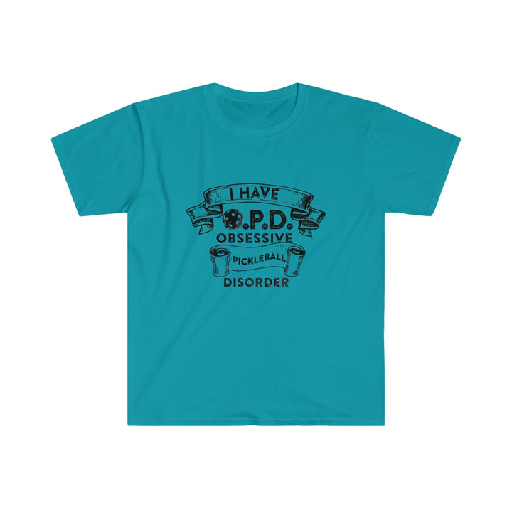 Men's T-Shirt - Obsessive Pickleball Disorder