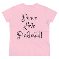 Women's T-Shirt - Peace Love Pickleball 2