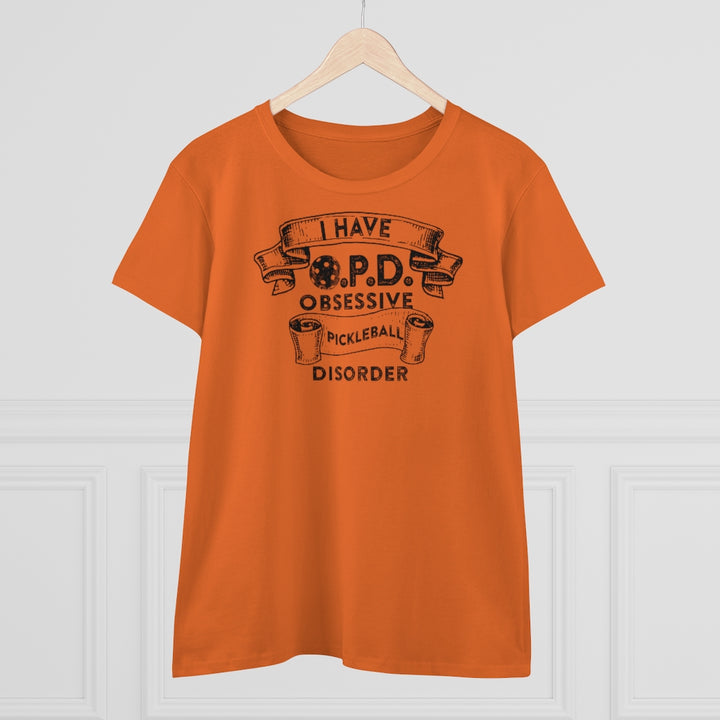 Women's T-Shirt - Obsessive Pickleball Disorder