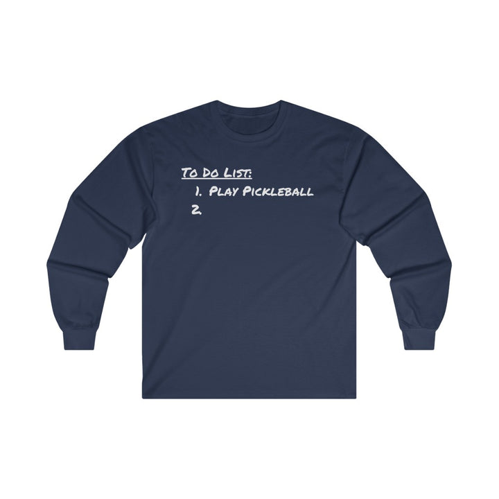 Men's Long Sleeve - To Do List 1-2