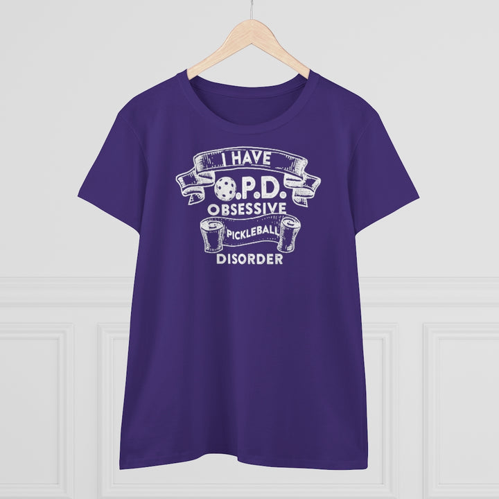 Women's T-Shirt - Obsessive Pickleball Disorder