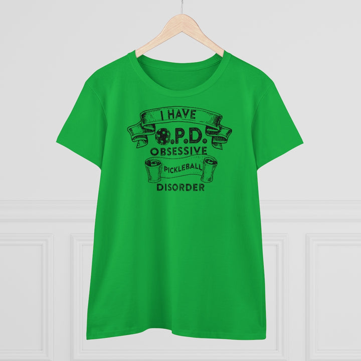 Women's T-Shirt - Obsessive Pickleball Disorder