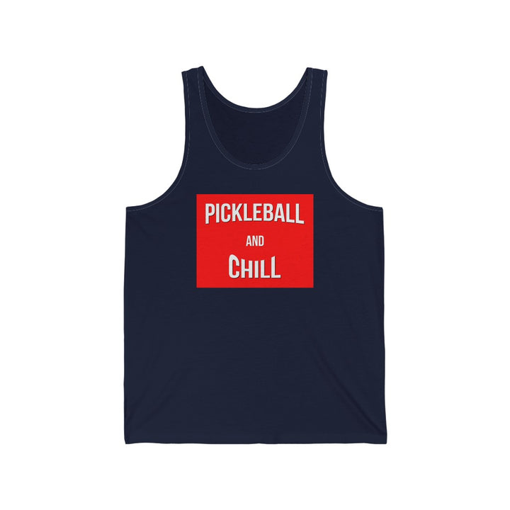 Men's Tank - Pickleball And Chill