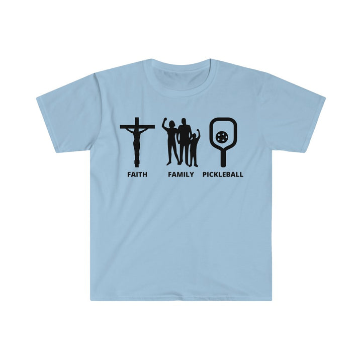 Men's T-Shirt - Faith Family Pickleball