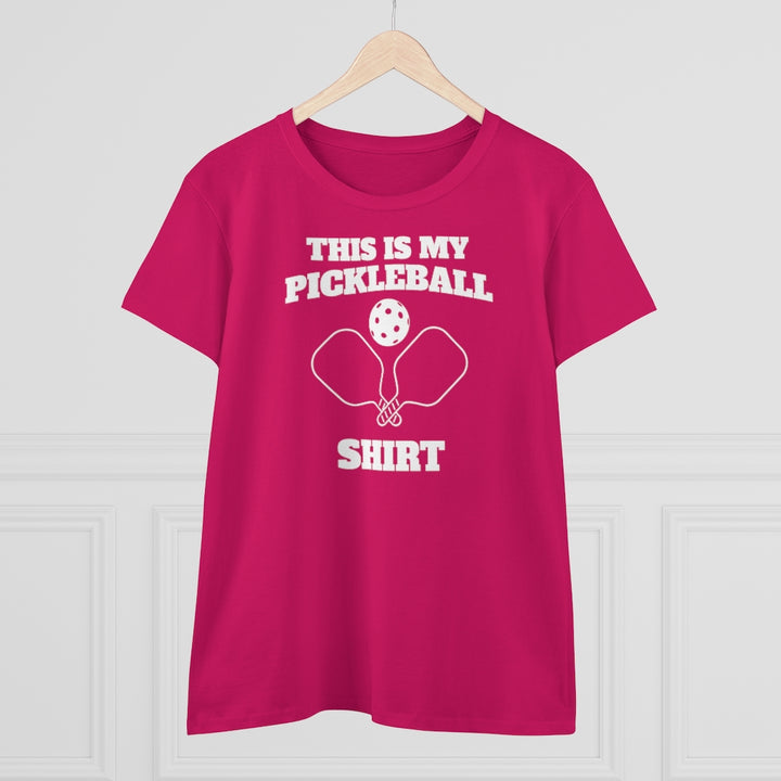 Women's T-Shirt - This Is My Pickleball Shirt