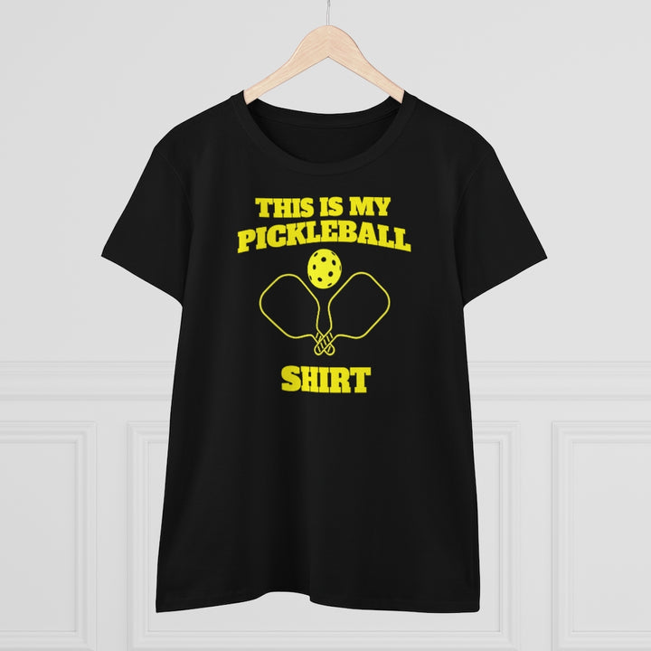 Women's T-Shirt - This Is My Pickleball Shirt
