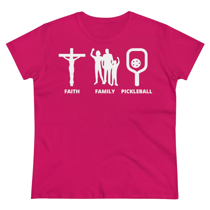 Women's T-Shirt - Faith Family Pickleball