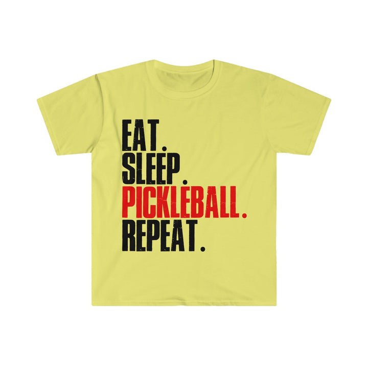 Men's T-Shirt - Eat Sleep Pickleball Repeat