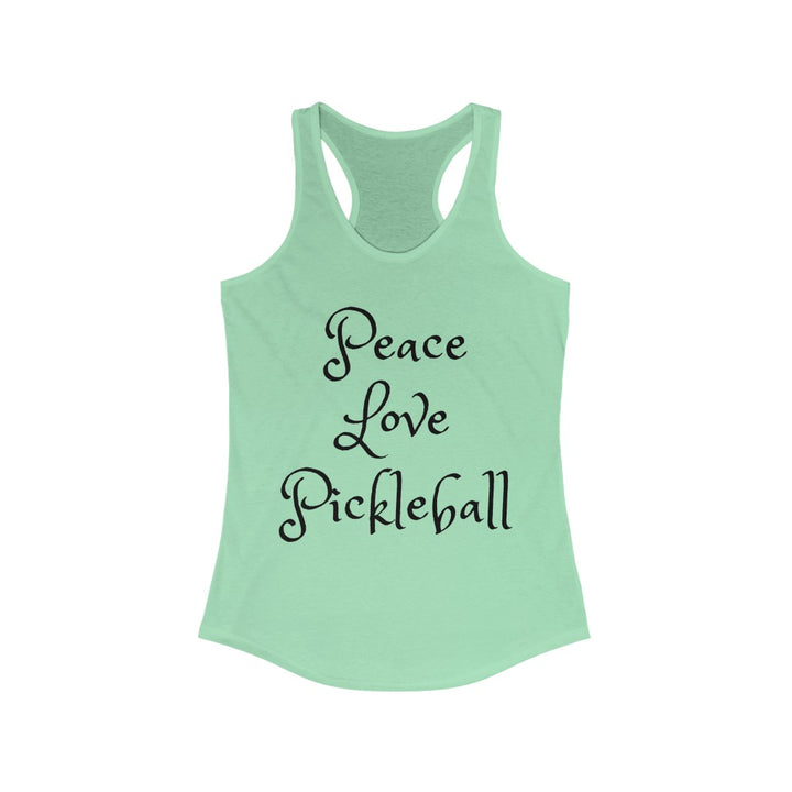 Women's Tank - Peace Love Pickleball 2