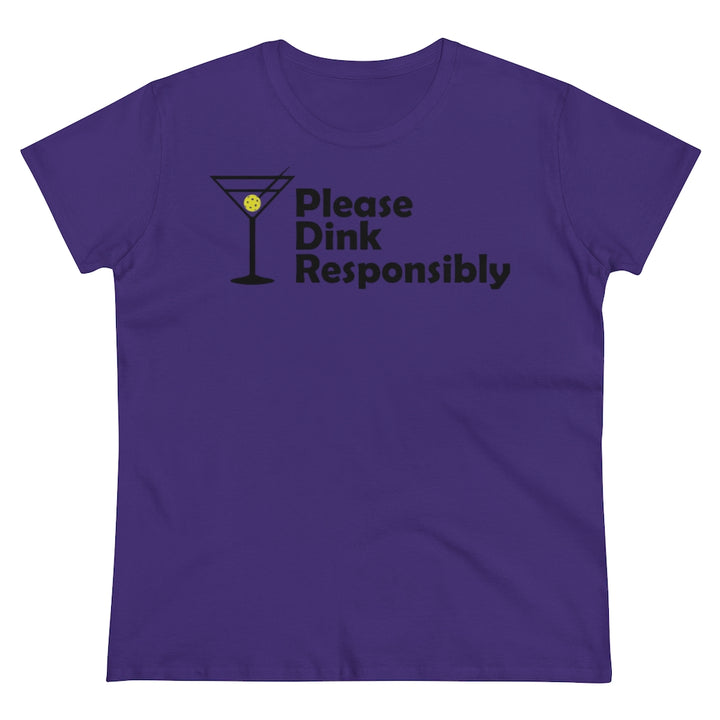 Women's T-Shirt - Please Dink Responsibly