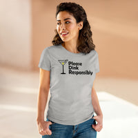 Women's T-Shirt - Please Dink Responsibly