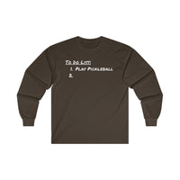 Men's Long Sleeve - To Do List 1-2