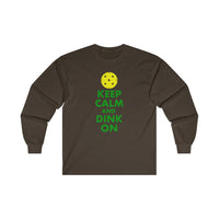 Men's Long Sleeve - Keep Calm And Dink On