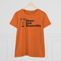 Women's T-Shirt - Please Dink Responsibly