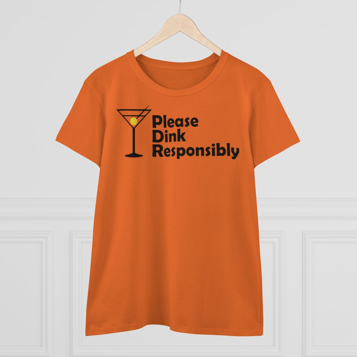 Women's T-Shirt - Please Dink Responsibly