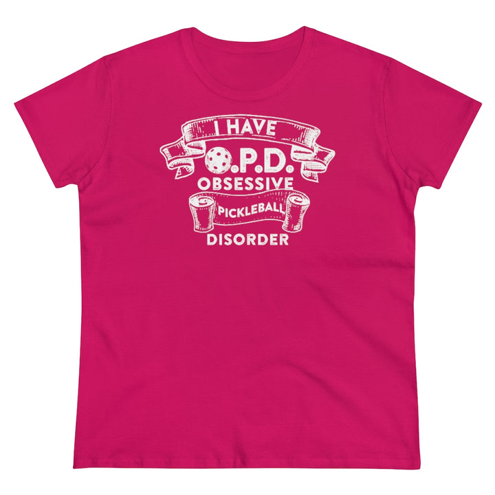 Women's T-Shirt - Obsessive Pickleball Disorder