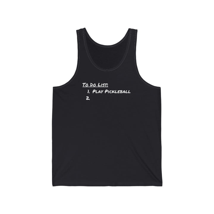 Men's Tank - To Do List short