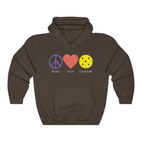 Unisex Hoodie - Peace Love Pickleball