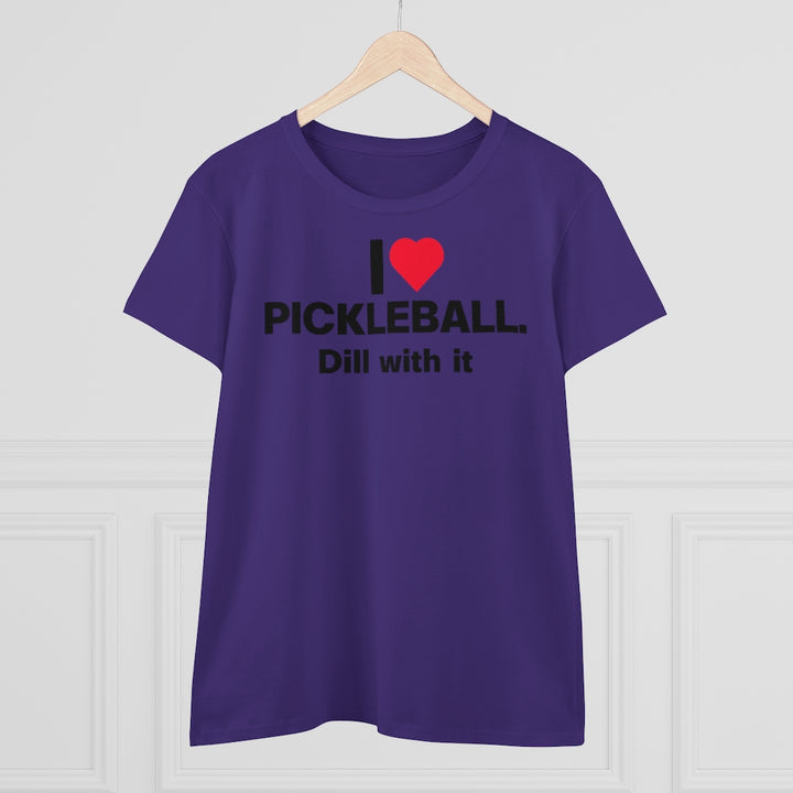 Women's T-Shirt - I Love Pickleball
