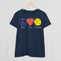 Women's T-Shirt - Peace Love Pickleball