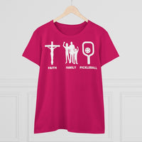 Women's T-Shirt - Faith Family Pickleball