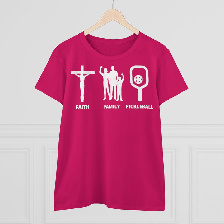 Women's T-Shirt - Faith Family Pickleball