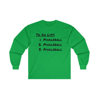 Men's Long Sleeve - To Do List 1-3