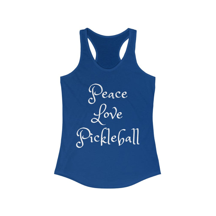 Women's Tank - Peace Love Pickleball 2