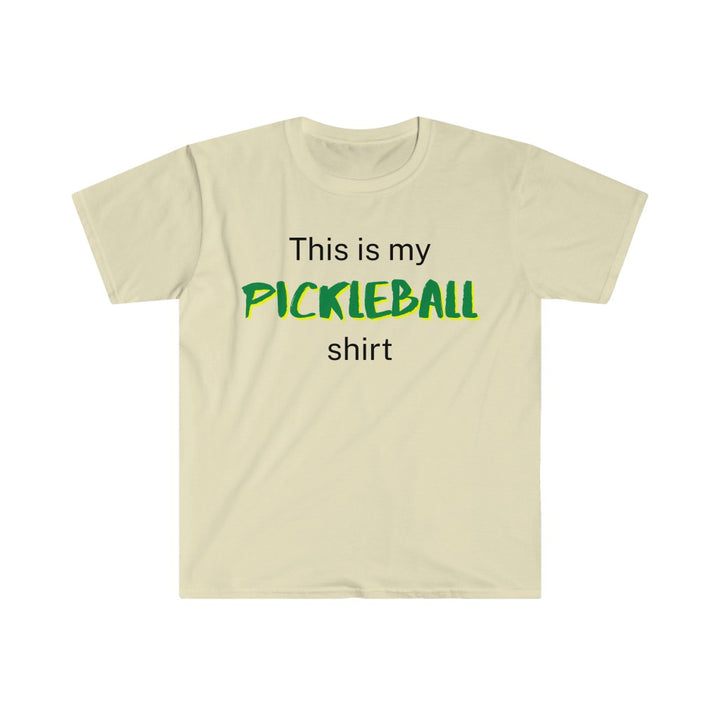 Men's T-Shirt - This Is My Pickleball Shirt