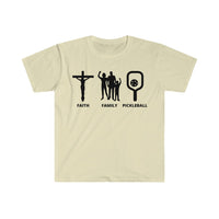 Men's T-Shirt - Faith Family Pickleball