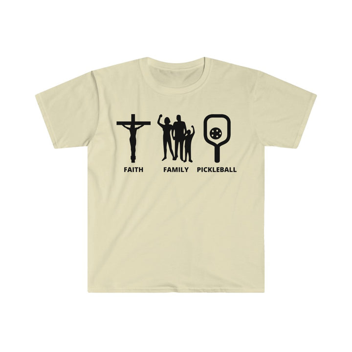 Men's T-Shirt - Faith Family Pickleball