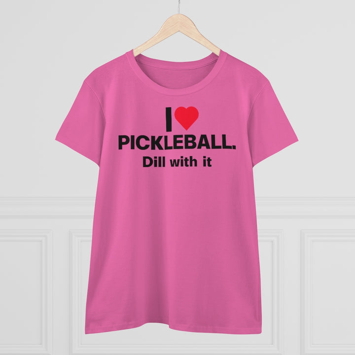 Women's T-Shirt - I Love Pickleball