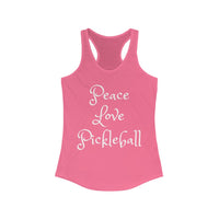 Women's Tank - Peace Love Pickleball 2