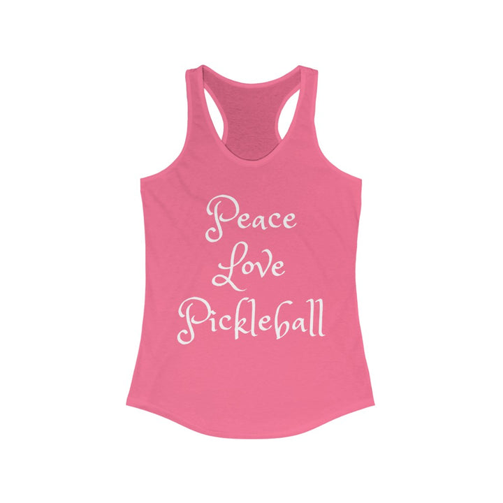 Women's Tank - Peace Love Pickleball 2