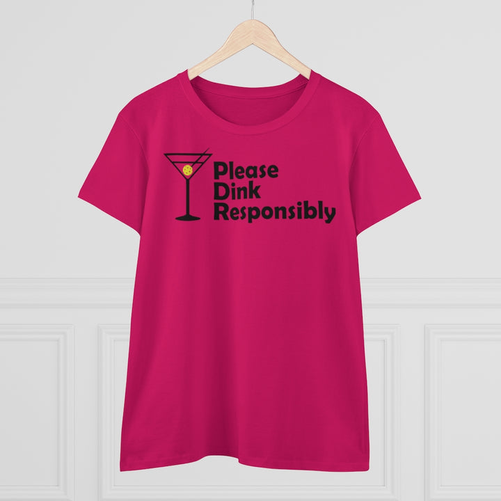 Women's T-Shirt - Please Dink Responsibly