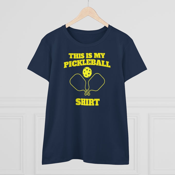 Women's T-Shirt - This Is My Pickleball Shirt