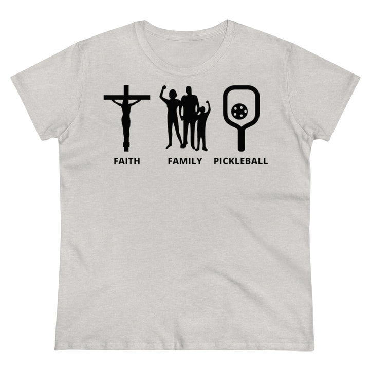 Women's T-Shirt - Faith Family Pickleball