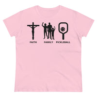 Women's T-Shirt - Faith Family Pickleball