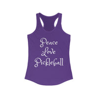 Women's Tank - Peace Love Pickleball 2