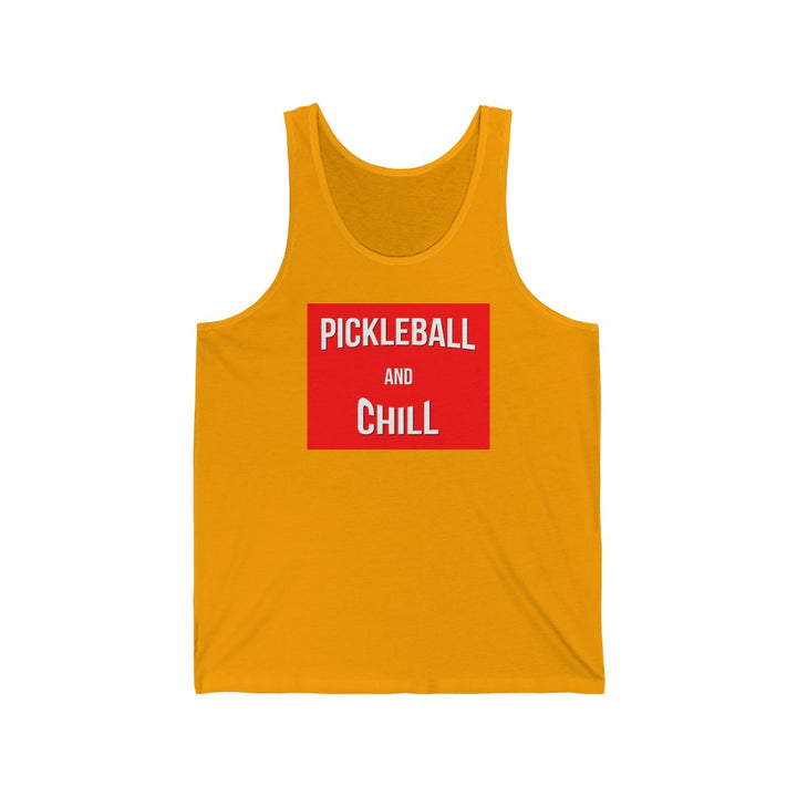 Men's Tank - Pickleball And Chill