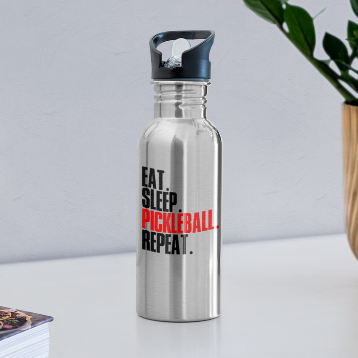 Water Bottle - Repeat - silver