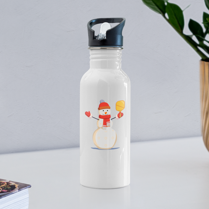 Water Bottle - Paddle - white