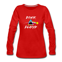 Women's Long Sleeve - Dink Floyd - red