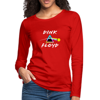Women's Long Sleeve - Dink Floyd - red