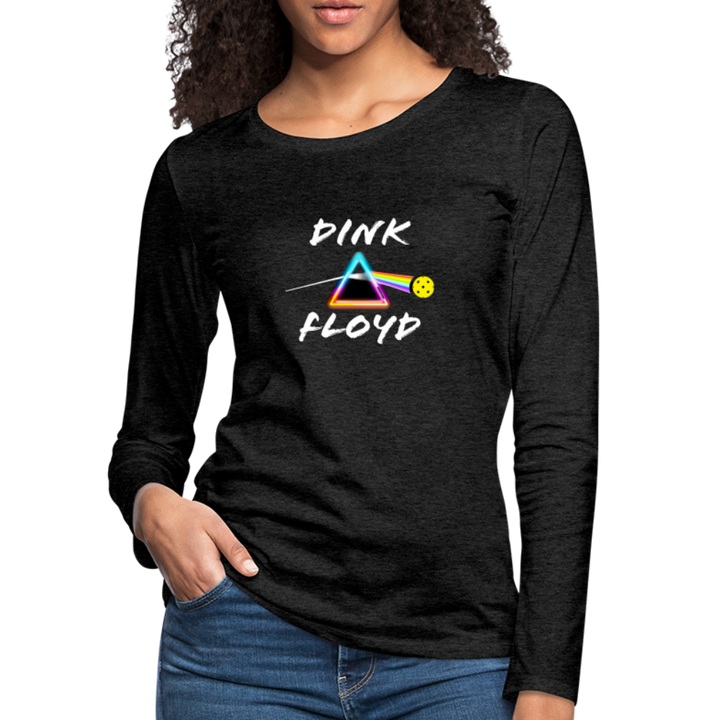 Women's Long Sleeve - Dink Floyd - charcoal grey