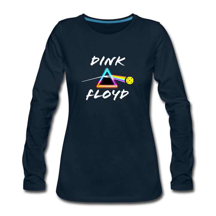 Women's Long Sleeve - Dink Floyd - deep navy