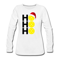 Women's Long Sleeve - Ho Ho Ho - white