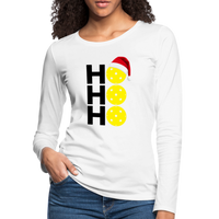 Women's Long Sleeve - Ho Ho Ho - white